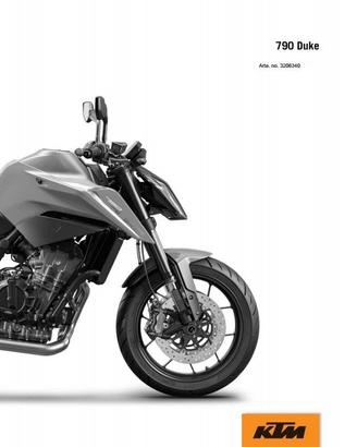 Manuali officina KTM  SM-C DUKE ITALIANO