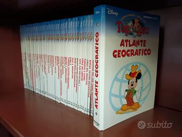 TopoGeo 42 fascicoli + Atlante Geografico 