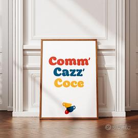 Poster Comm' Cazz' Coce