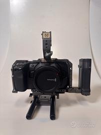 Blackmagic BMPCC 6K EF + Rig Tilta + V-Mount – Kit