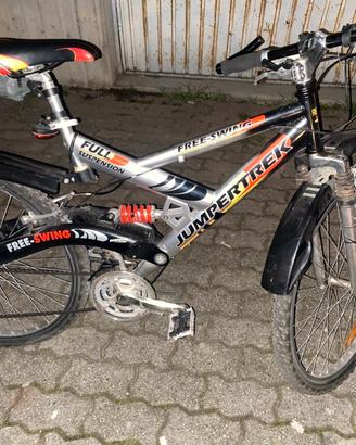 Bicicletta Mountainbike Jumpertrac  FullSospension