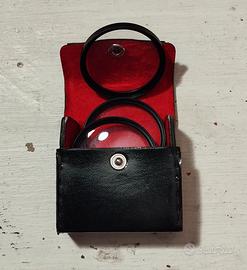 set di lenti, utilizzato per foto macro