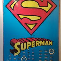 Targa in Metallo Decorativa SuperMan 40x30