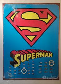 Targa in Metallo Decorativa SuperMan 40x30