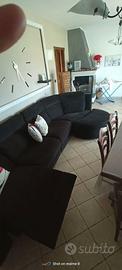 Divano modulare curvo + chaise longue