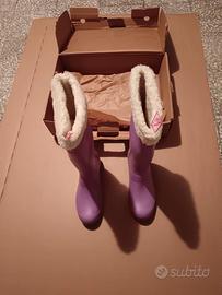 Stivali Donna n. 39 Colore Lilla 