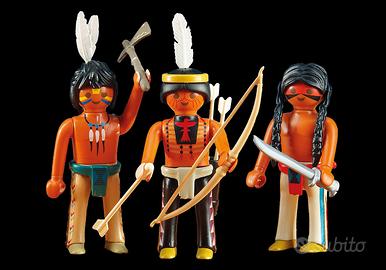 Playmobil guerrieri indiani