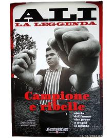 Muhammad Alì Libro Gazzetta dello Sport Boxe