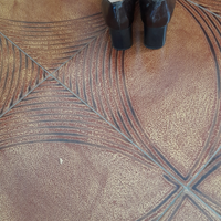 Scarpe di marca in vernice con mezzo tacco robust