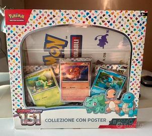 Pokémon 151 Collezione con Poster Italiana - Nuovo