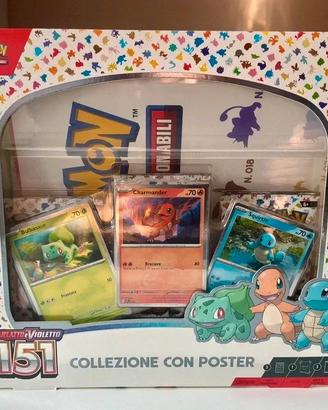 Pokémon 151 Collezione con Poster Italiana - Nuovo