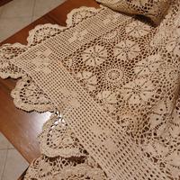 Coperta uncinetto fatta a mano