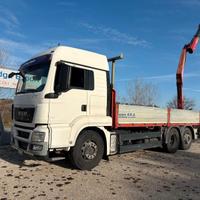 MAN TGA 26.480 con gru Fassi 3 assi