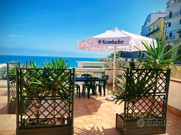 In centro a piano rialzato