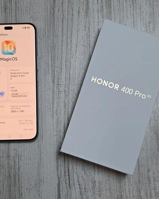 HONOR 400 Pro 12GB+512GB Lunar Grey IN GARANZIA