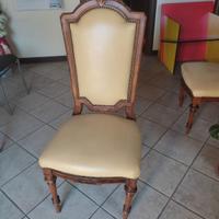 coppia sedie vintage arredo da ufficio