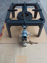 Fornello per esterno in ghisa Linkar