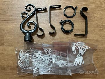 Set ganci e accessori per tende