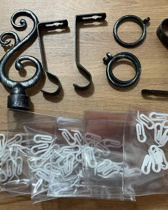 Set ganci e accessori per tende