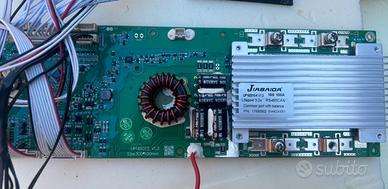 Bms jiabaida per batterie lifepo4 16 celle 100a