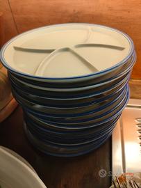 12 piatti con divisioni per bourguignonne 