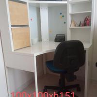 Scrivania angolare Ikea Micke