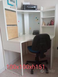 Scrivania angolare Ikea Micke