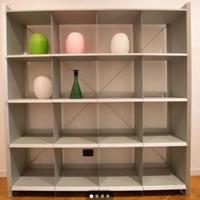 libreria  ARFLEX alluminio design