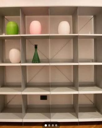 libreria  ARFLEX alluminio design