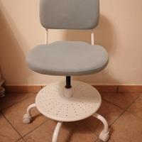 Sedia girevole da scrivania