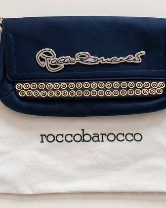 Pochette Roccobarocco blu navy
