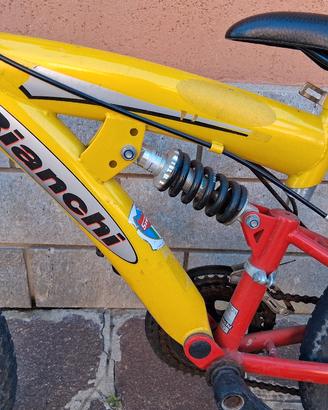 bicicletta bimbo 7/8 anni BIANCHI gomme del 20