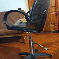 Poltrona per parrucchiere