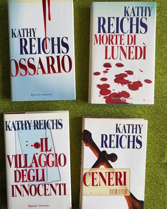 Set 4 medical thriller Kathy Reichs #5 #6 #7 #8.