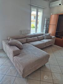 Divano letto 3 posti + chaise longue Poltronesofà