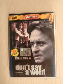 DVD "Don't say a word"