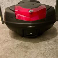 Bauletto originale Yamaha con relativa staffa