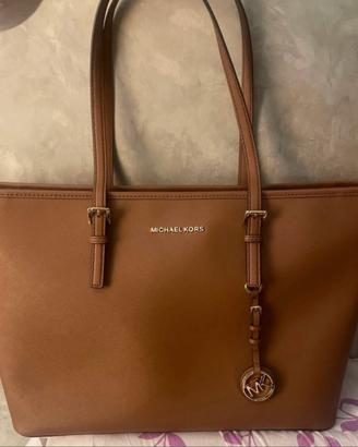 Borsa michael kors marrone