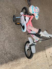 Bici con rotelline