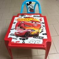 Tavolino e sedia bimbo