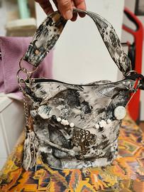 Borsa donna fantasia floreale