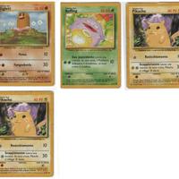 Carte Pokemon mazzo base e sue espansioni