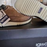 IGI&CO – Sneakers uomo Nabuk  Beige n. 39