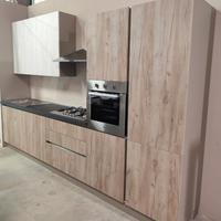 CUCINA 363 CM NUOVA, ADATTABILE - FINE SERIE