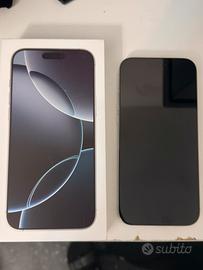 IPhone 16 Pro Max 256gb 100%batteria