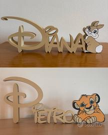 Nome personalizzato 3D