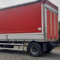 rimorchio 2assi centinato con sponde
