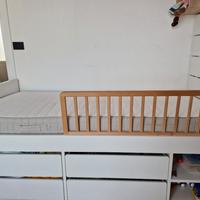 Letto ikea slakt con cassetti