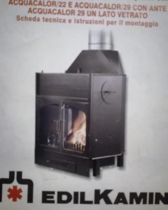 Termocamino a legna edilkamin