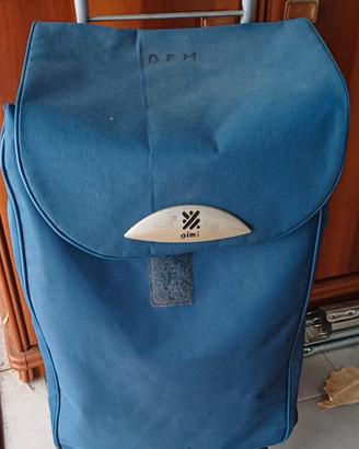 Carrello Gimi portaspesa grandi ruote